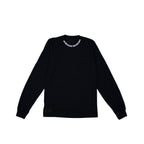 Chrome Hearts Neck Logo Floral Cross LS T-Shirt – Black