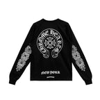 Chrome Hearts New York Exclusive Horseshoe Logo Long Sleeve T-shirt