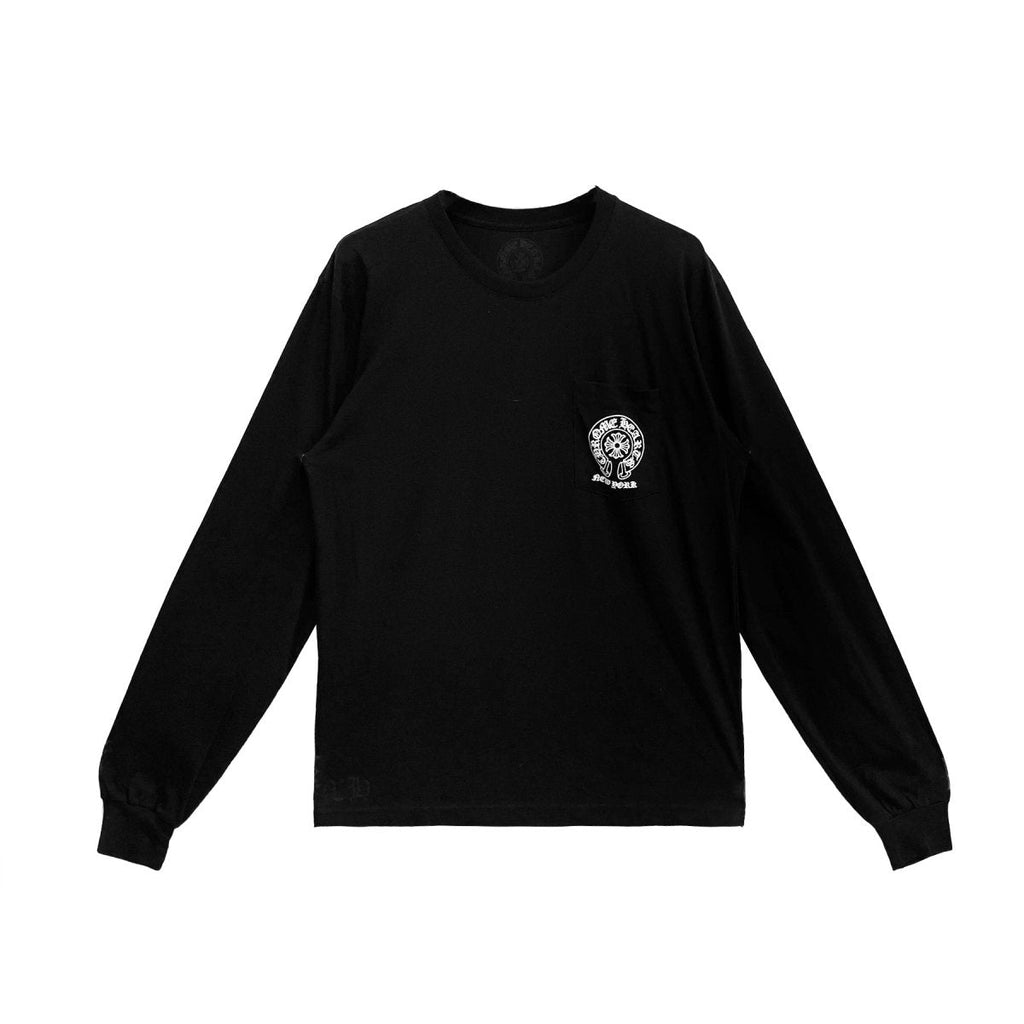 Chrome Hearts New York Exclusive Horseshoe Logo Long Sleeve T-shirt