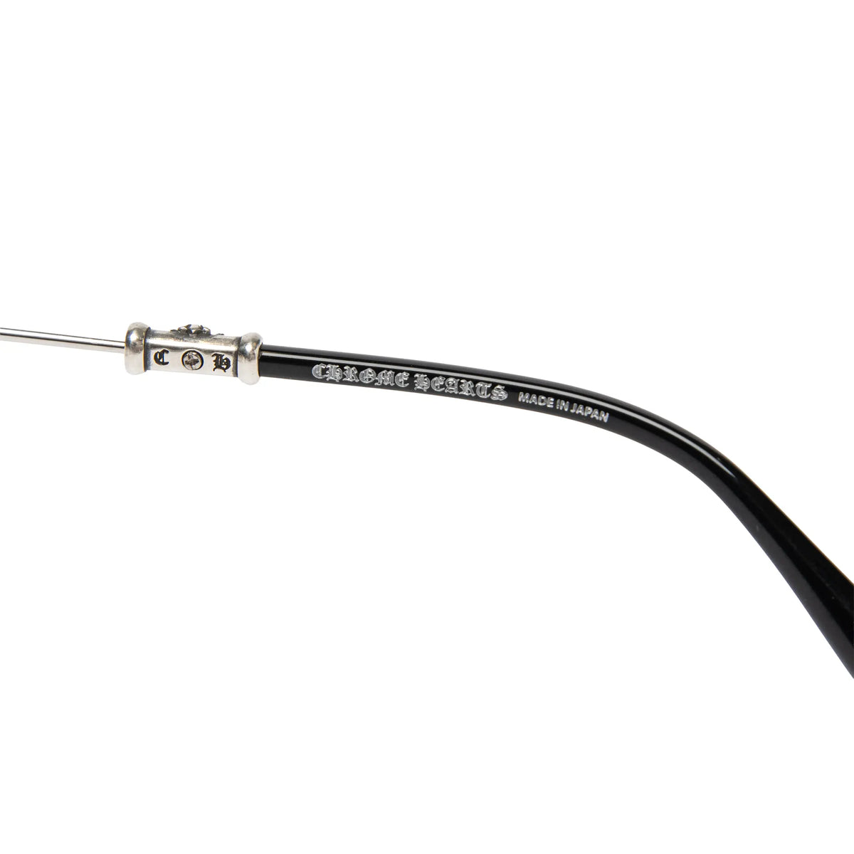 Chrome Hearts Pills III Silver Brown Diamond-Cut Sunglasses