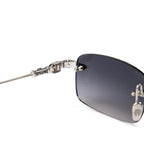 Chrome Hearts Pills III Silver Black Sunglasses