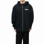 Chrome Hearts St. Barth Horseshoe Black Zip Up Hoodie - Exclusive