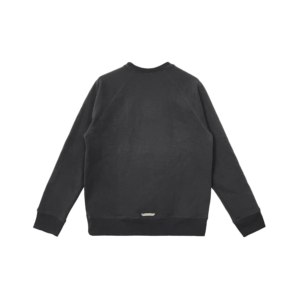 Chrome Hearts Triple Cross CH Embroidered Sweatshirt in Black