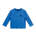 Chrome Hearts Triple Cross Hollywood Blue Long Sleeve T-Shirt Tee - back view