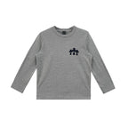 Chrome Hearts Triple Cross Hollywood Grey Long Sleeve T-Shirt Tee