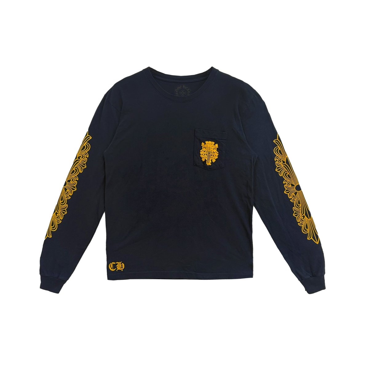 Chrome Hearts V89 Dagger Long Sleeve T-Shirt - back view