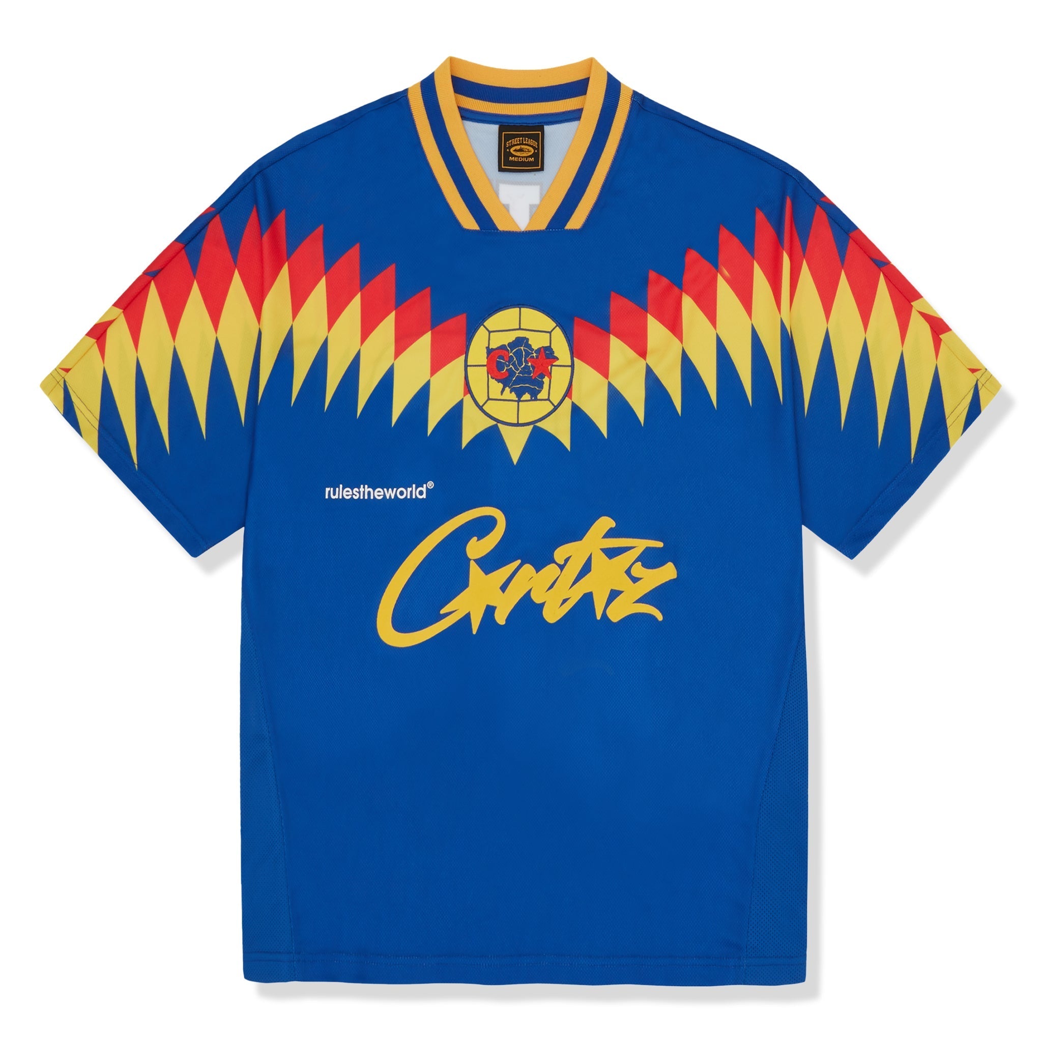Corteiz Club RTW Football Jersey - Blue