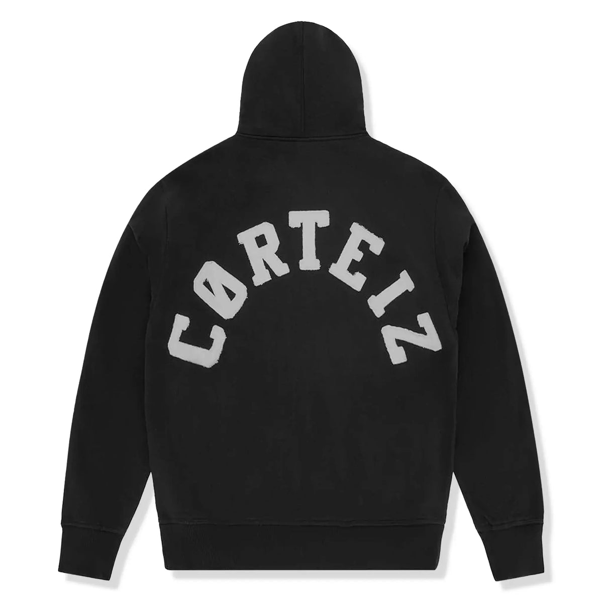 Corteiz Colly Arch Zip-Up Hoodie - Black