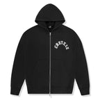 Corteiz Colly Arch Zip-Up Hoodie - Black