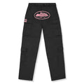 Corteiz Guerillaz Cargo Pants - Black Pink