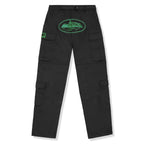 Corteiz Mula Guerillaz Cargo Pants - Black Green