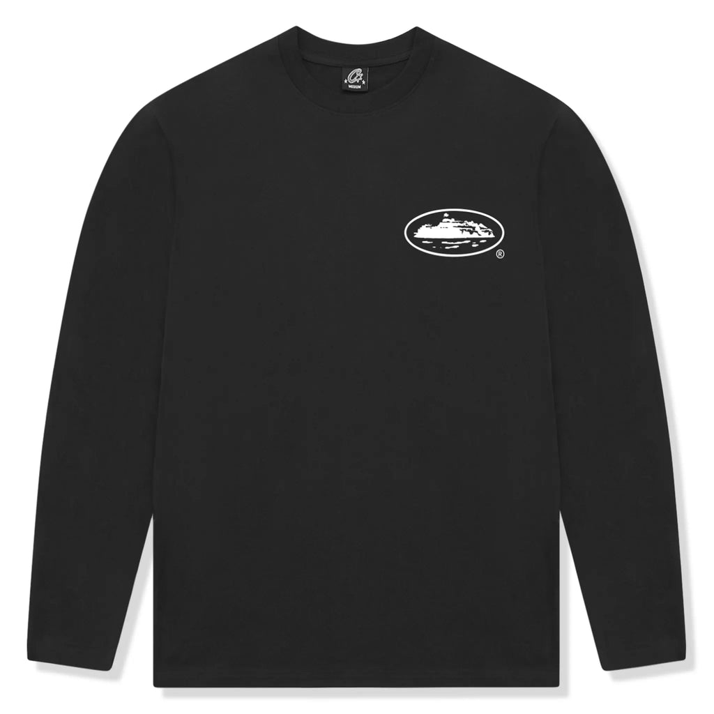 Corteiz OG Island Long Sleeve T-Shirt - Black