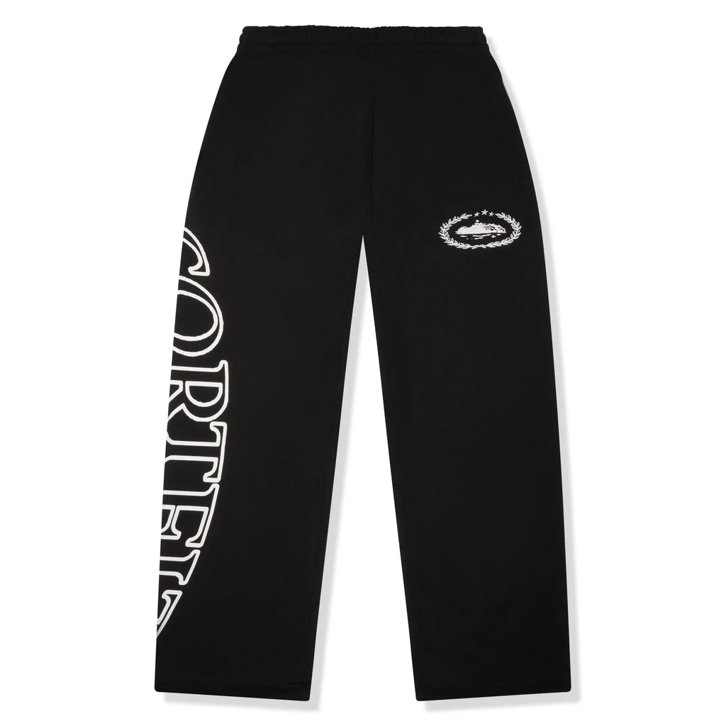 Corteiz RTW Superior Royale Open Hem Pants - Black