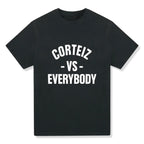 Corteiz Vs Everybody T Shirt - Black
