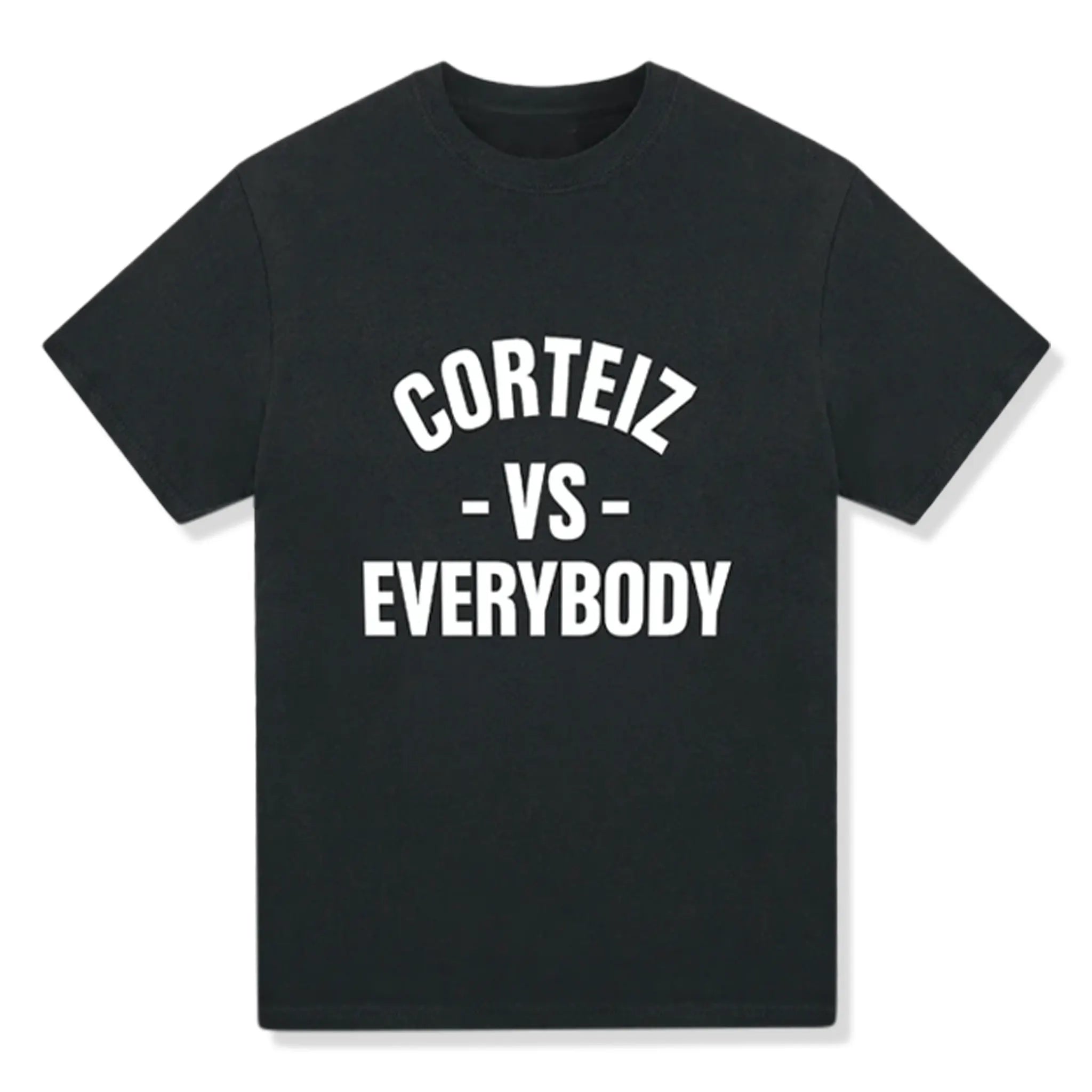 Corteiz Vs Everybody T Shirt - Black