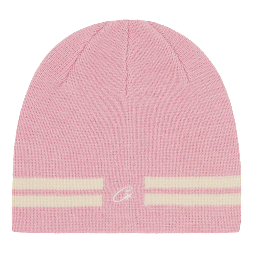 Corteiz VVS Knit Beanie - Pink
