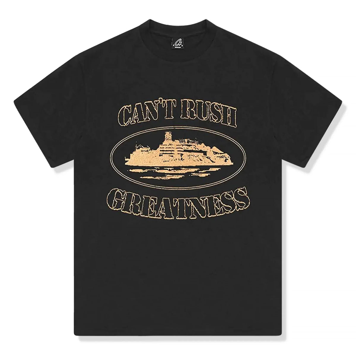 Corteiz x Central Cee Can't Rush Greatness T Shirt - Black
