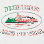 Corteiz x Denim Tears OG Alcatraz T Shirt - White