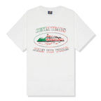 Corteiz x Denim Tears OG Alcatraz T Shirt - White