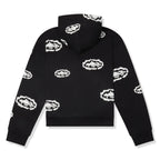 Corteiz x Denim Tears Cotton Wreath Zip-up Hoodie - Black