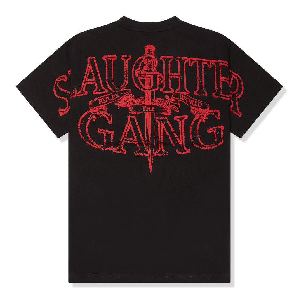 Corteiz x Slaughter Gang 21 Savage T Shirt - Black