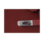 Hermes Birkin 30 Rouge H Togo Leather Palladium Hardware