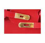Hermes Birkin 35 Rouge Casaque Epsom Leather Gold Hardware