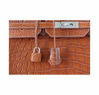 Hermes Birkin 40 Fauve Matte Alligator Palladium Hardware