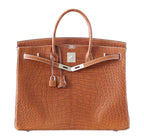 Hermes Birkin 40 Fauve Matte Alligator Palladium Hardware