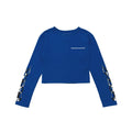 Chrome Hearts Matty Boy Flames Blue Biker Top