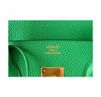 Hermes Birkin 35 Bamboo Togo Leather Gold Hardware