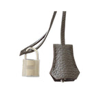 Hermes Birkin 35 Etain Clemence Leather Palladium Hardware