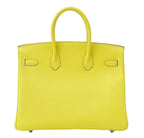 Hermès Lime Candy Series Birkin 35 Limited Edition Bag