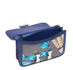 Hermes Constance Mini 18 Brasil Graphite Blue Thalassa Silk Swift Leather Palladium Hardware
