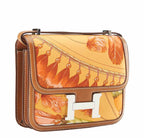 Hermes Constance Mini 18 Brasil Mangue Barenia Silk Swift Leather Palladium Hardware