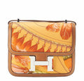 Hermes Constance Mini 18 Brasil Mangue Barenia Silk Swift Leather Palladium Hardware