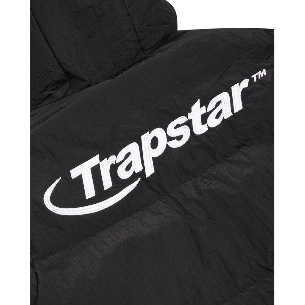 Trapstar Hyperdrive Hooded Puffer Jacket - Black