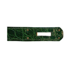 Hermes Kelly Sellier 35 Vert Emerald Alligator Gold Hardware