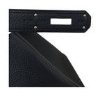 Hermes Kelly 28 Black Togo Leather Palladium Hardware