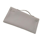 Hermès Kelly Cut Longue Pochette White Bag