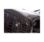 Hermes Birkin 35 Noir Porosus Crocodile Gold Hardware