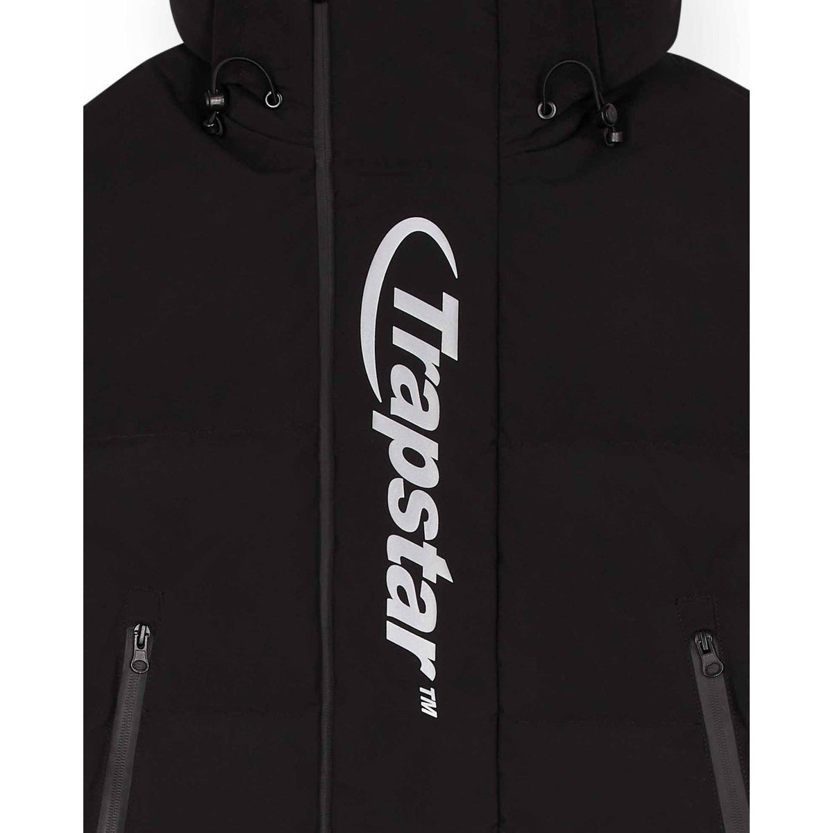 Trapstar Hyperdrive Technical Puffer Jacket - Black / Reflective