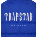 Trapstar Decoded Hooded Puffer Jacket 2.0 - Dazzling Blue