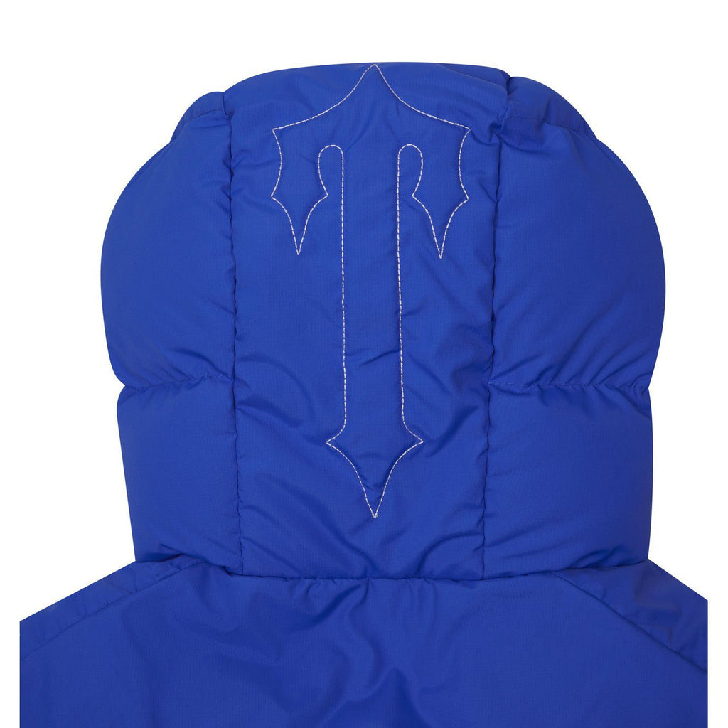 Trapstar Decoded Hooded Puffer Jacket 2.0 - Dazzling Blue