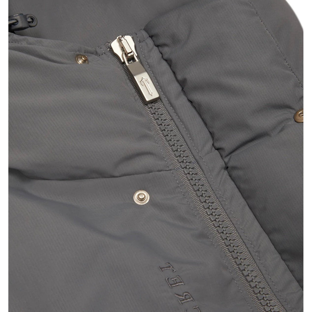 Trapstar Decoded Hooded Puffer Jacket 2.0 - Grey