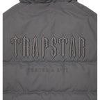 Trapstar Decoded Hooded Puffer Jacket 2.0 - Grey