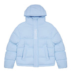 Trapstar Decoded Hooded Puffer Jacket 2.0 - Ice Blue