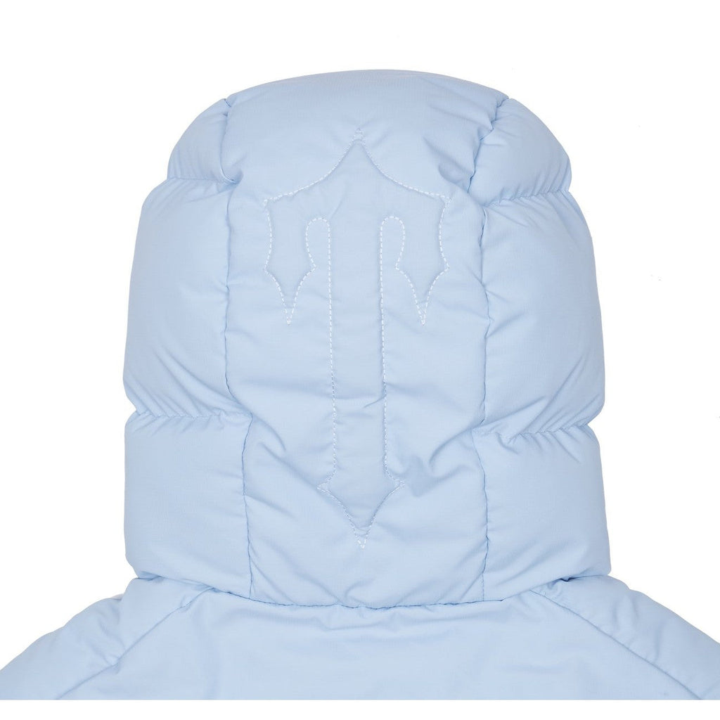 Trapstar Decoded Hooded Puffer Jacket 2.0 - Ice Blue