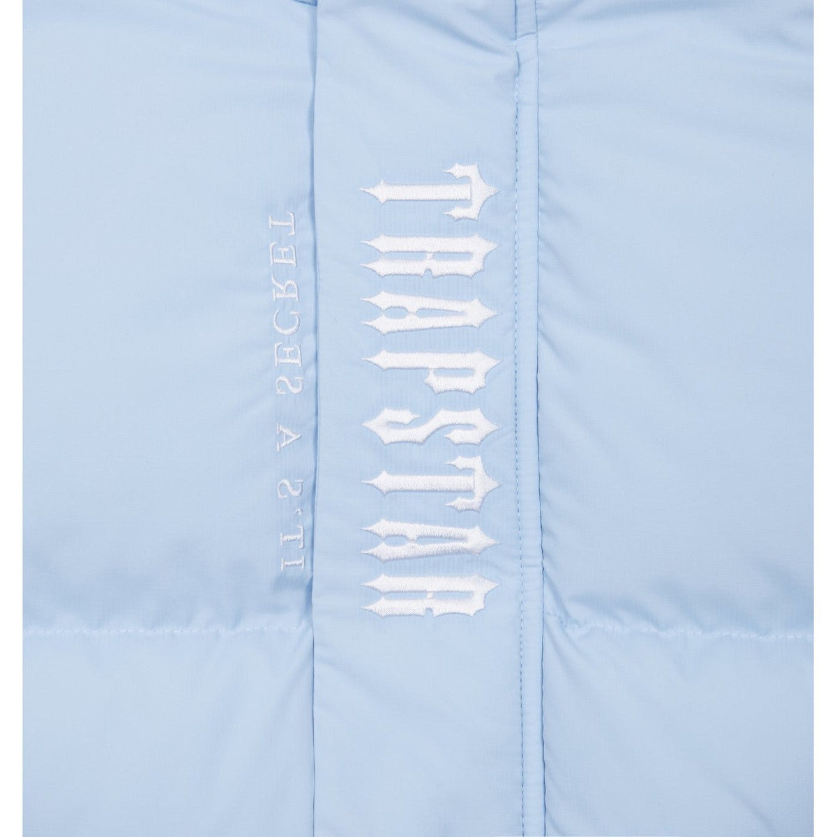 Trapstar Decoded Hooded Puffer Jacket 2.0 - Ice Blue