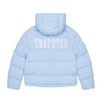 Trapstar Decoded Hooded Puffer Jacket 2.0 - Ice Blue